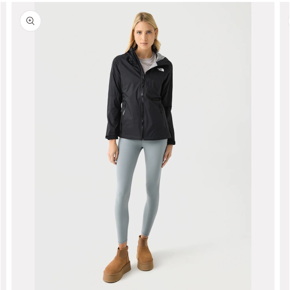 The North Face Women's Full Zip Hooded Jacket Long Sleeve Black Size M - Picture 3 of 9